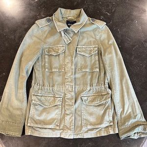 Madewell Army Green Safari/ Utility Jacket